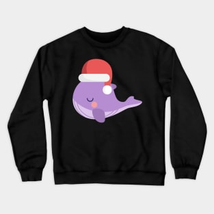 BTS tinytan whale christmas Crewneck Sweatshirt